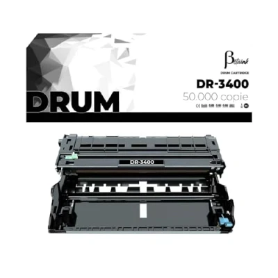 Immagine di Betaink Tamburo Compatibile DR 3400 DR3400 per stampanti Brother DCP L5500DN L6600DW HL L5000D L5100DN L5100DNT L5200DW L5200DWT L6250DN L6300DW L6300DWT MFC L5700DN L5750DW L6800DW