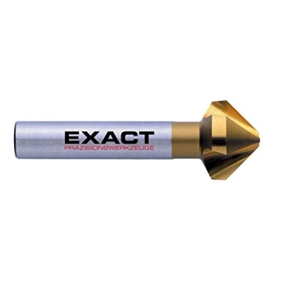Immagine di EXACT 05555 Svasatore conico 12.4 mm HSS TiN Alberino cilindrico 1 pz.