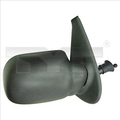 Immagine di Specchio retrovisore esterno Tyc 328 0025 Dx nero Regolazione:comando cavo flessibile, convesso RENAULT: Kangoo I, I Express