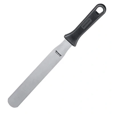 Immagine di Westmark Paletta da pasticcere professionale, Dritta, Flessibile, Dimensioni lama: 3,5 x 23 cm, Lunghezza: 36 Acciaio inox/Plastica, Master Line, Nero/Argento, 31222270