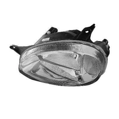 Immagine di Van WEZEL 3776966 fari Dx H4 cristallino per veicolo circolazione senza motore regolazione assetto P43t OPEL: Corsa B Hatchback, Combo