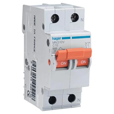 Immagine di Interruptor automático magnetotérmico serie MN, 2P, 32A, curva C, 6KA
