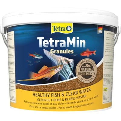 Immagine di TetraMin Granules Mangime per Pesci sotto Forma di Granuli Fini Tutti i Ornamentali d&#039;Acqua Dolce, 10L
