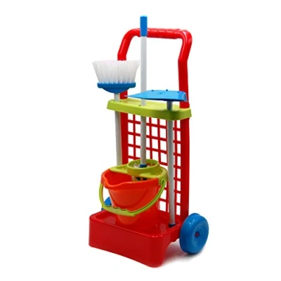 Immagine di Tachan Carrello di Pulizia con Secchio, Colore Arancione, 12
