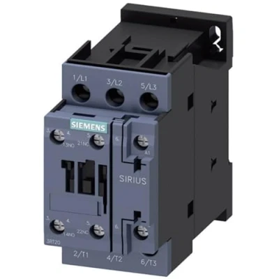 Immagine di Siemens 3RT2025 1AP00 Contattore 3 NA 7.5 kW 230 V/AC 17 A con contatto ausiliario 1 pz.