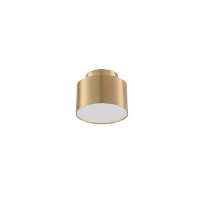 Immagine di Faretto LED Lindby Nivoria, 11 x 8,8 cm, color oro, alluminio