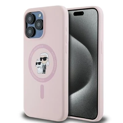 Immagine di Karl Lagerfeld KLHMP15MHFCKNOK Custodia rigida per iPhone 15 Plus 6,7&quot;, colore: Nero