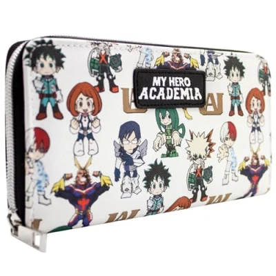 Immagine di My Hero Academia Classe 1 A Eroe Gruppo Portafoglio Bianca