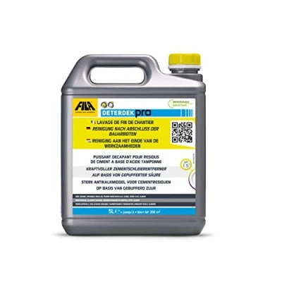 Immagine di Fila Deterdek Disincrostante per cotto, gres porcellanato, ceramica smaltata, pietre resistenti agli acidi, clinker 5 litro