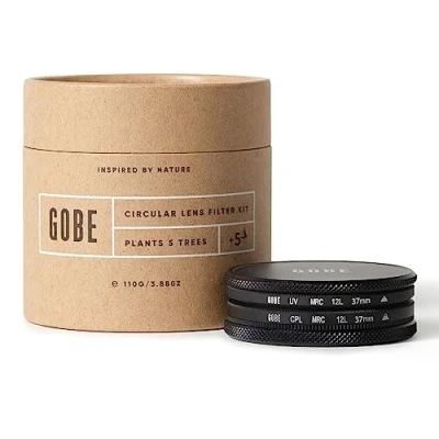 Immagine di Gobe filtro UV da 37 mm + polarizzatore (CPL) Kit (1 picco)