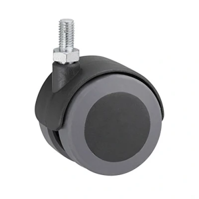 Immagine di Metafranc 800330 Doppio Rullo Ø 50 mm, Vite, TPR, Cuscinetto a Scorrimento