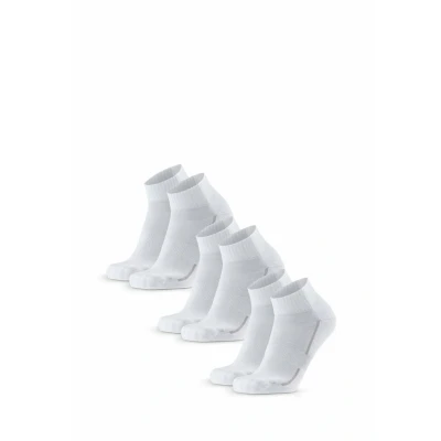 Immagine di Danish Endurance Quarter 3PACK Calze sportive, Taglia: 43 47, White