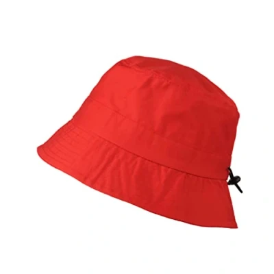 Immagine di TOUTACOO, Cappello Estivo, da Sole, Pieghevole nella Sua Tasca Integrata, Tocco Cotone, Unisex (22 Rosso/Sole)