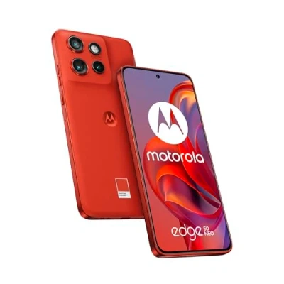 Immagine di Motorola edge 50 neo (8/256GB, Fotocamera Sony LYTIA™ 700C 50+13+10MP selfie 32MP, Display 6.36&quot; pOLED 120Hz, IP68, MediaTek MTK 24M, batteria 4310mAh, ricarica 68W, Android 14), PANTONE Poinciana