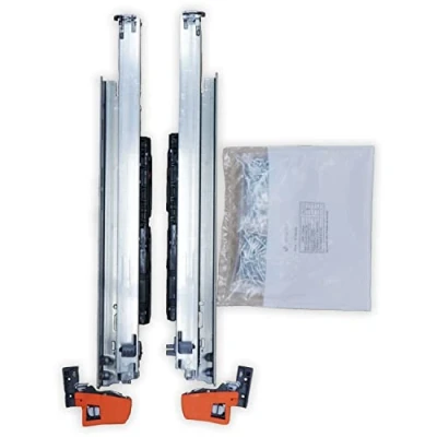 Immagine di BLUM MOVENTO BLUMOTION S 760H Binari per cassetti, 400 mm, completamente estendibile 40 kg, 1 paio con frizione e set di accessori montaggio