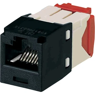 Immagine di Panduit UTP RJ 45 TG MiniJack kat5E Black Nero