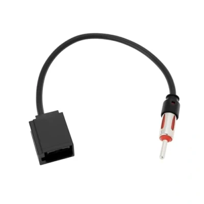 Immagine di YINETTECH 1 Pz Adattatore Antenna Autoradio ISO Estensione Stereo Compatibile Con Volvo S40 S60 S70 S80 V70 XC70 V40 Nera