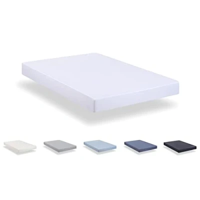 Immagine di Todocama Lenzuolo con angoli in microfibra spazzolata extra morbido. (letto 80 x 190/200 cm, bianco)