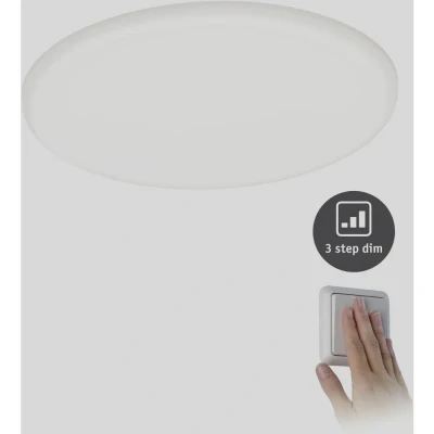 Immagine di Paulmann 93067 EB Panel Veluna VariFit Lampada LED da incasso (monocolore) 17.50 W Satinato