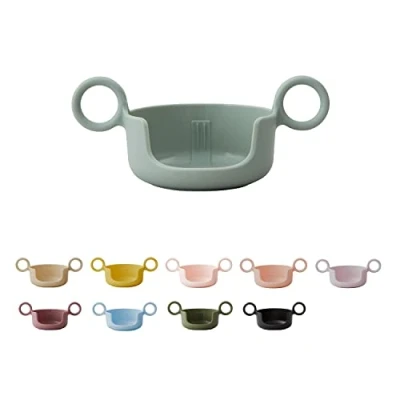 Immagine di Design Letters Maniglie per Bicchiere Bambino Manico tazza da caffè senza BPA e Maniglia Sippy Cup Lavabile in lavastoviglie a prova di caduta Progettato Danimarca