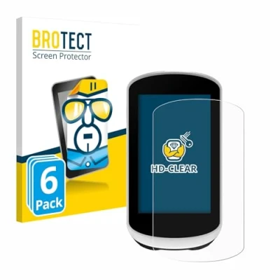 Immagine di brotect Pellicola Protettiva per Garmin Edge Explore 2 Protezione Schermo (6 Pezzi) [Trasparente, Anti Impronte]