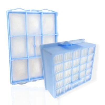 Immagine di DL pro filtro di protezione motore + cassetta scarico per Bosch Siemens 00578863 00578731 BBZ153HF BBZ192MAF VZ01MSF VZ153HFB VZ192MAF a lamelle aspirapolvere