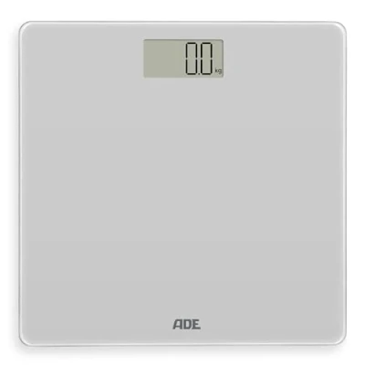 Immagine di ADE Bilancia pesapersone digitale báscula con risultati molto precisi alta capacità di carico fino a 180 kg e graduazione precisa 100 g argento