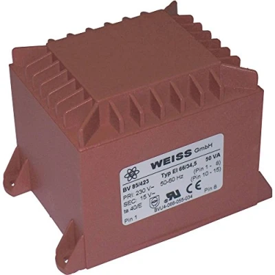 Immagine di WEISS ELEKTROTECHNIK 85/424 Trasformatore per circuiti stampati 1 x 230 V 18 V/AC 50 VA 2.78 A
