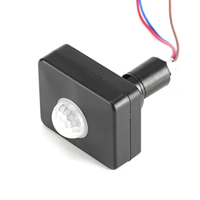 Immagine di Sensore di Movimento, rilevatore Movimento a infrarossi Sensori PIR Interruttore Parete Impermeabile IP54 per Montaggio soffitto Esterni, da Incasso, soffitto, Parete.