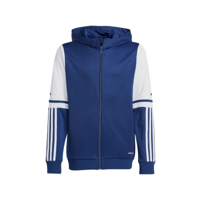 Immagine di adidas Performance Squadra Felpa con zip per bambini, Taglia: 15 16a, Blauweiss