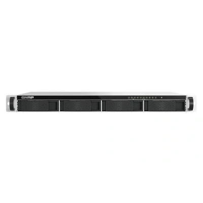Immagine di QNAP TS h765eU 8G 7 Bay, Intel Atom, 2.5GbE, 1U Hybrid Short Depth NAS con montaggio su rack