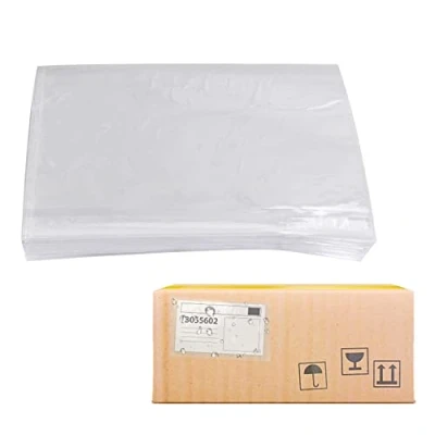 Immagine di Buste Trasparenti Autoadesive Portadocumenti Tasche Adesive per Spedizioni Documenti Fatture Lettere di Trasporto Certificati Libretti Istruzione 100 Pezzi 240 x 180 mm (DIN C5)