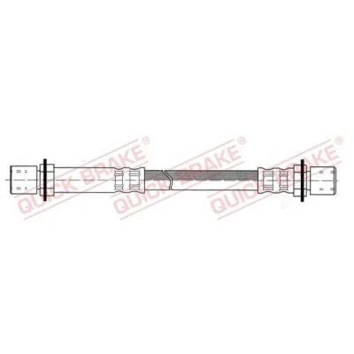 Immagine di QUICK BRAKE 22.071 Tubi Freno 440mm M10x1 con filettatura interna