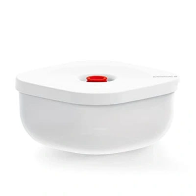 Immagine di Guzzini SAVE IT Contenitore Sottovuoto Basso (L) Bianco, 19,7x19,7xh9,7 cm 1900 cc 11850211