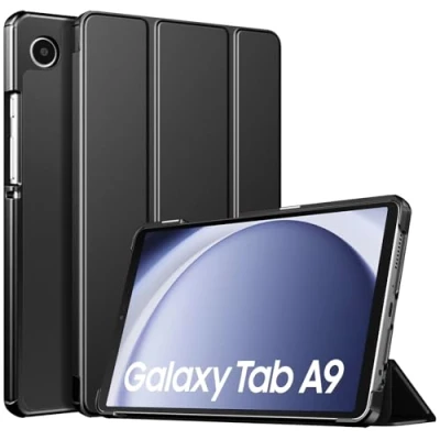 Immagine di TiMOVO Custodia Protettiva Compatibile con Samsung Galaxy Tab A9 8.7&quot; 2023, Sottile e Leggero, Cover a Guscio Posteriore Rigido per Tablet SM X110/X115/X117, Nero