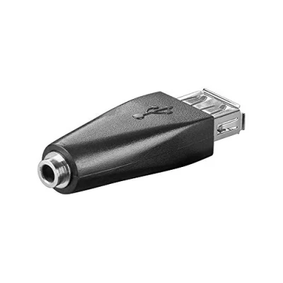 Immagine di Goobay 93982 Adattatore USB 2.0 ad Alta Velocità, Presa 3, 5 mm