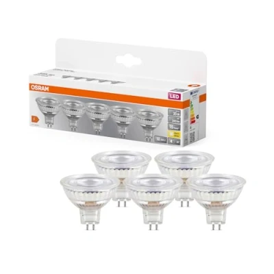 Immagine di OSRAM 4099854334337 LED (monocolore) ERP F (A G) GU5.3 3.8 W = 35 Bianco caldo (Ø x A) 50 mm 5 pz.