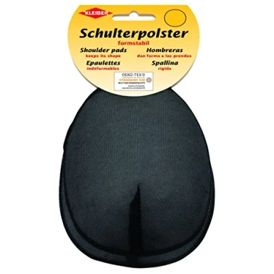 Immagine di Kleiber KR 8 Spalla con Ganci e Velcro Raglan, 50% Poliammide, Nero, 13,5 x 11 3 cm