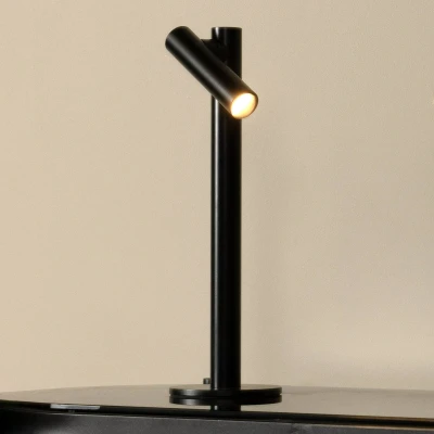 Immagine di Lucide Lampada LED da tavolo Antrim, nera, 1 luce, IP54, dimmerabile