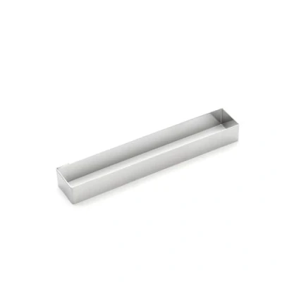 Immagine di De Buyer Anello Rettangolare con Angoli affilati, 18 cm, 18.010000000000002 x 3,51 2,00999999999999998 Argento
