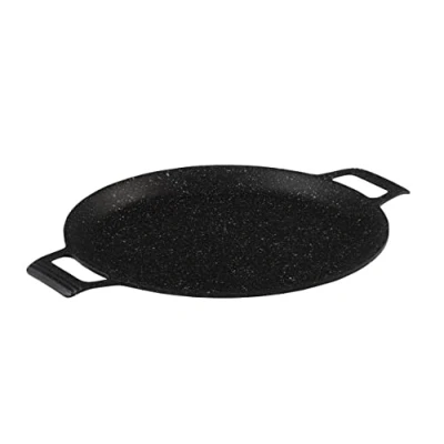 Immagine di Pradel Excellence 52415M Piatto per pizza 32 cm Modo pietra in ghisa alluminio, tutti i fuochi compresi induzione