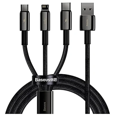 Immagine di Baseus USB A C, Lightning, Micro B (1.50 m, 2.0), Cavo