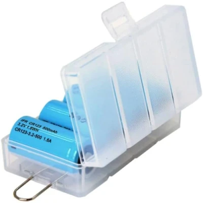 Immagine di Soshine SBC 027 Contenitore portabatterie 4x CR 123A, 16340 (L x L A) 73 41 22 mm