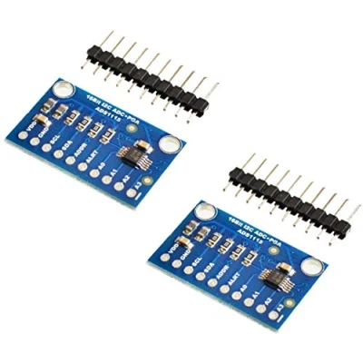 Immagine di 2pcs Ads1115 Module ADC 16Bit I2c 4 Channel ADS 1115 Modulo 16 bit canali con amplificatore di guadagno per Arduino RPI