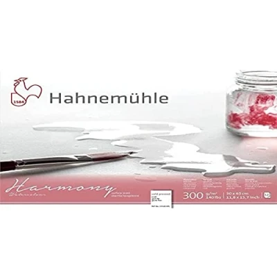 Immagine di Hahnemuhle Harmony Watercolour Block,12 sheets, 30 x 40 cm NOT