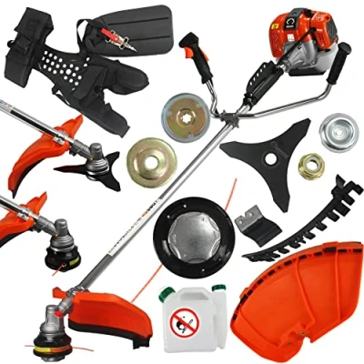 Immagine di Decespugliatore rasaerba 62cc DEMON® RQ 580 TURBO con Motore a Scoppio Motore: 2 tempi Miscela di carburante: 25:1 tagliaerba tosaerba giardino