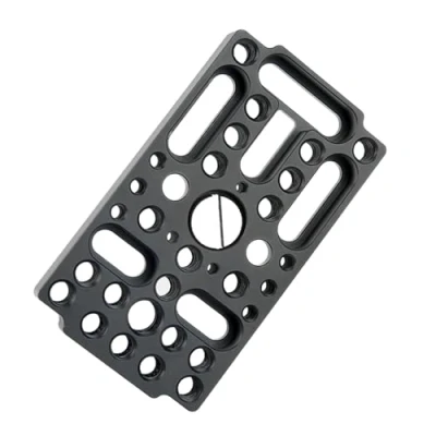 Immagine di Cheese Camera Plate Base,NICEYRIG Commutazione Piastra Fotocamera Formaggio Semplice per aste Railblocks Combacia Corto