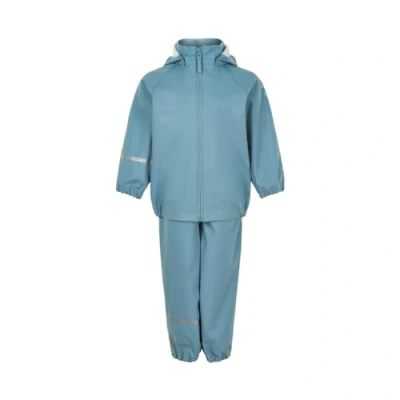 Immagine di Celavi Rainwear SET Recycle Impermeabile per bambini, Taglia: 68, Smoked blue