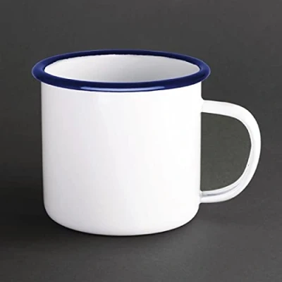 Immagine di Olympia GM516 Tazza Smaltata 350 ml, 6 Pezzi