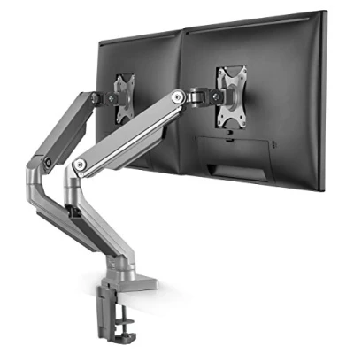 Immagine di RICOO Supporto monitor scrivania TS8811 Girevole Inclinabile Schermi 13 27&quot; (33 69 cm) Braccio schermo PC Staffa universale VESA 75 x 100